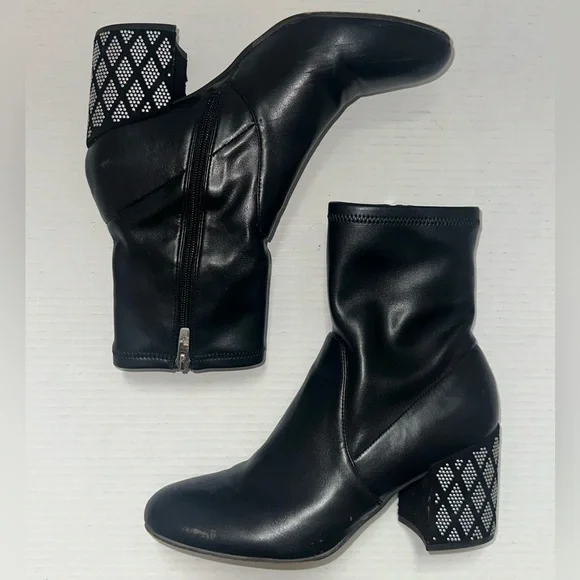 Marc Fisher leather bootis Size 9.5 - Picture 3 of 7